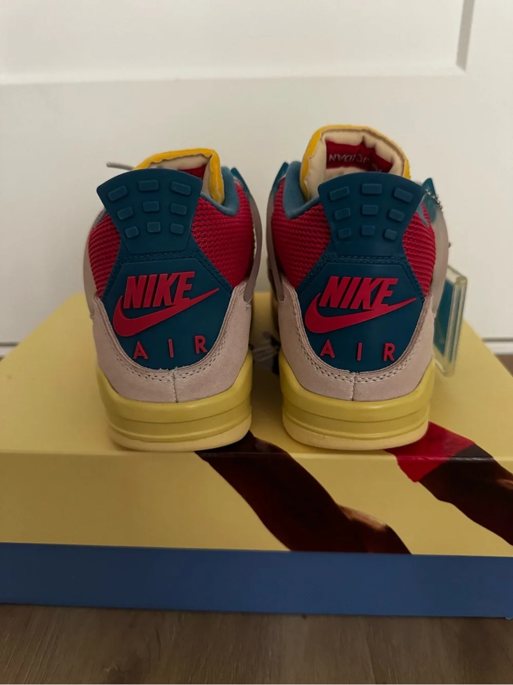 Jordan 4 Union Guava Ice. Size 6.5. Brand new with box.